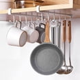 thumbnail image 1 of ZHAOCHENG Ganchos para Tazas, Ganchos Debajo del Gabinete, Soporte para Tazas de Café Sin Perforaciones, Ganchos de Almacenamiento para Tazas/Utensilios de Cocina/Corbatas/Cinturones/Bufanda/Almacenam, 1 of 5