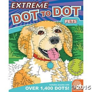 Pets Extreme Dot To Dot Draw And Coloring Book Walmart Com Walmart Com