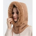 thumbnail image 3 of CoCopeaunts Fashion Winter Hat Beanie Hats for Women Beanie Knit Skull Cap Plush Beanies Hat Winter Beanies Hat Cold Proof Ski Cap, 3 of 8