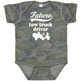 thumbnail image 3 of Inktastic Future Tow Truck Driver Childs Boys Baby Bodysuit, 3 of 5