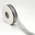 thumbnail image 1 of LAICAIW Gray Ribbon-Organza Sheer Ribbon,1 Inch x 50 Yards Gift Satin Ribbon for Party Decoration,Gift Wrap,DIY Crafts, 1 of 7