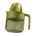 thumbnail image 3 of Presiona de rotación de exprimidor de naranja de limón fácil de limpiar el mano de mano fácil para la oficina para fruta de picnic de lima Verde, 3 of 8