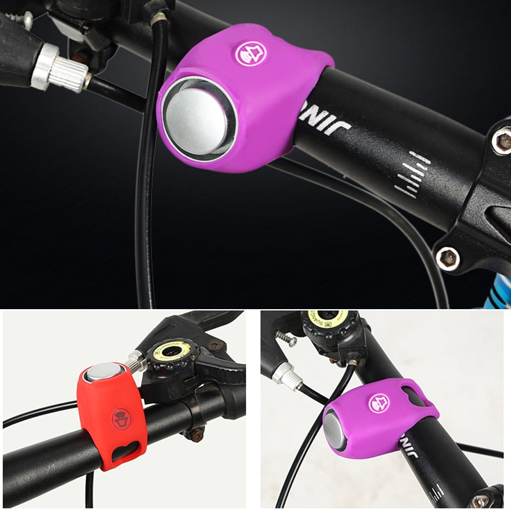 purple bike bell