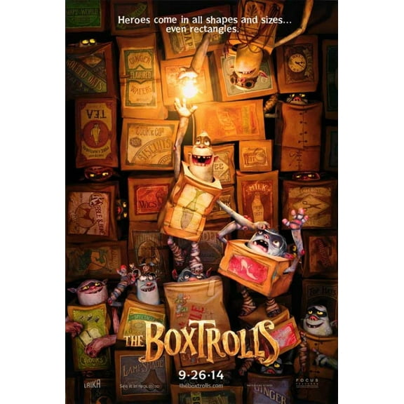 The Boxtrolls Movie Poster (11 x 17)