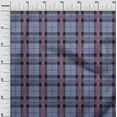 thumbnail image 2 of oneOone Cotton Flex Fabric Tartan Check Print Sewing Fabric BTY 40 Inch Wide, 2 of 4