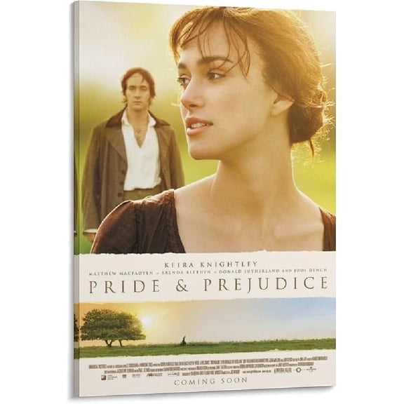 Pride And Prejudice Classic Art Movie Poster (13) Canvas Art Poster And Wall Art Picture Print Modern Family Bedroom Decor Posters 16x24inch(40x60cm)