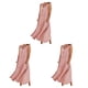 thumbnail image 1 of Qarigey vestido de verano de las mujeres sin mangas cuello boho vestidos de tanque chaleco playa color liso kaftan casual vacaciones rosa / Type1 NO1, 1 of 6