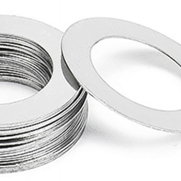 Junta ultrafina de acero inoxidable 304, arandela de seguridad ultrafina de metal, junta plana, arandela plana M6/M25/M40