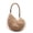 Khaki, variant on Handwoven Fashion Crossbody Bag Seashell Bag Boho Clutch with Pearl Strap Crochet Beach Bags