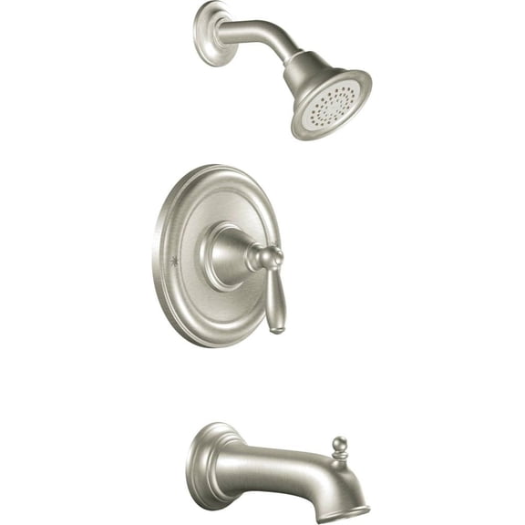 Open Box Moen T2153BN Brushed nickel Posi-Temp(R) tub/shower
