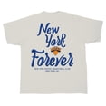 thumbnail image 3 of Unisex Stadium Essentials Cream New York Knicks Local Barfly Urban T-Shirt, 3 of 3