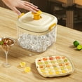 thumbnail image 2 of LLDYYDS Ice Trays for Freezer with Lid & Bin, Ice Cube Tray Making Ice Cubes, Easy Press to Release Ice, Ice Tray with Storage Bin Chilling, 2 of 5