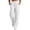 White, variant on Trousers Pants For Women Fashion Women Casual High Waist Loose Pocket Straight Solid Long Pants White S