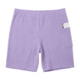 thumbnail image 3 of QATAINLAV Woman Biker Shorts Tummy Control Fitness Athletic Yoga Shorts Workout Running Tennis Short Pants with Pockets Purple S, 3 of 6