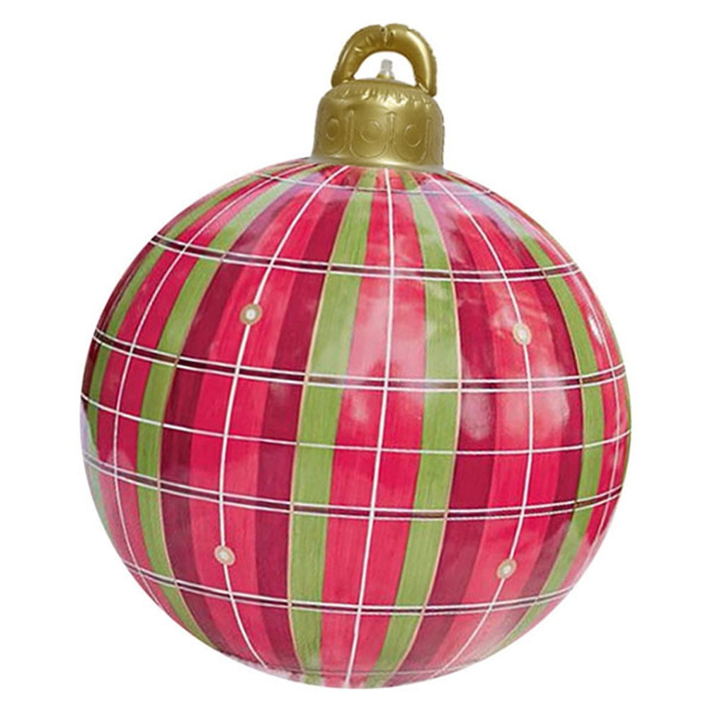 19.68In Outdoor Christmas Inflatable Decorated Ball Made of PVC, Giant