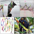 thumbnail image 5 of CIMAXIC 4pcs Hamster Adventure Toy Swing Parrot Colorful Cotton Rope Bird Climbing Toy,22.44"X0.59"X0.2", 5 of 5