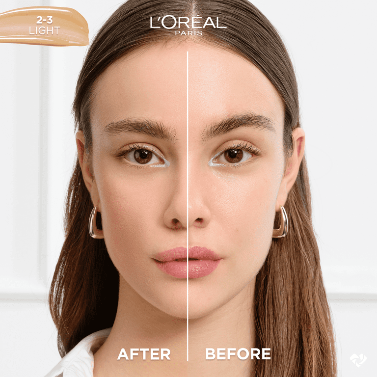 L'Oreal Paris Hyaluronic Tinted Serum Foundation 2-3 Light 1 fl oz