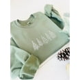 thumbnail image 4 of Christmas Tree Embroidered Sweatshirt, 4 of 5