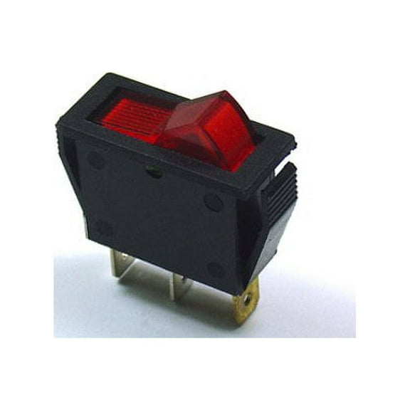 CYGUSA Illuminated 110VAC ON/Off Rocker Switch -RED