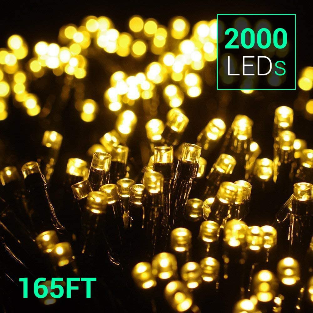 Details about   100-2000 LED Christmas Tree Fairy String Lights Waterproof Wedding Party Lamp US 
