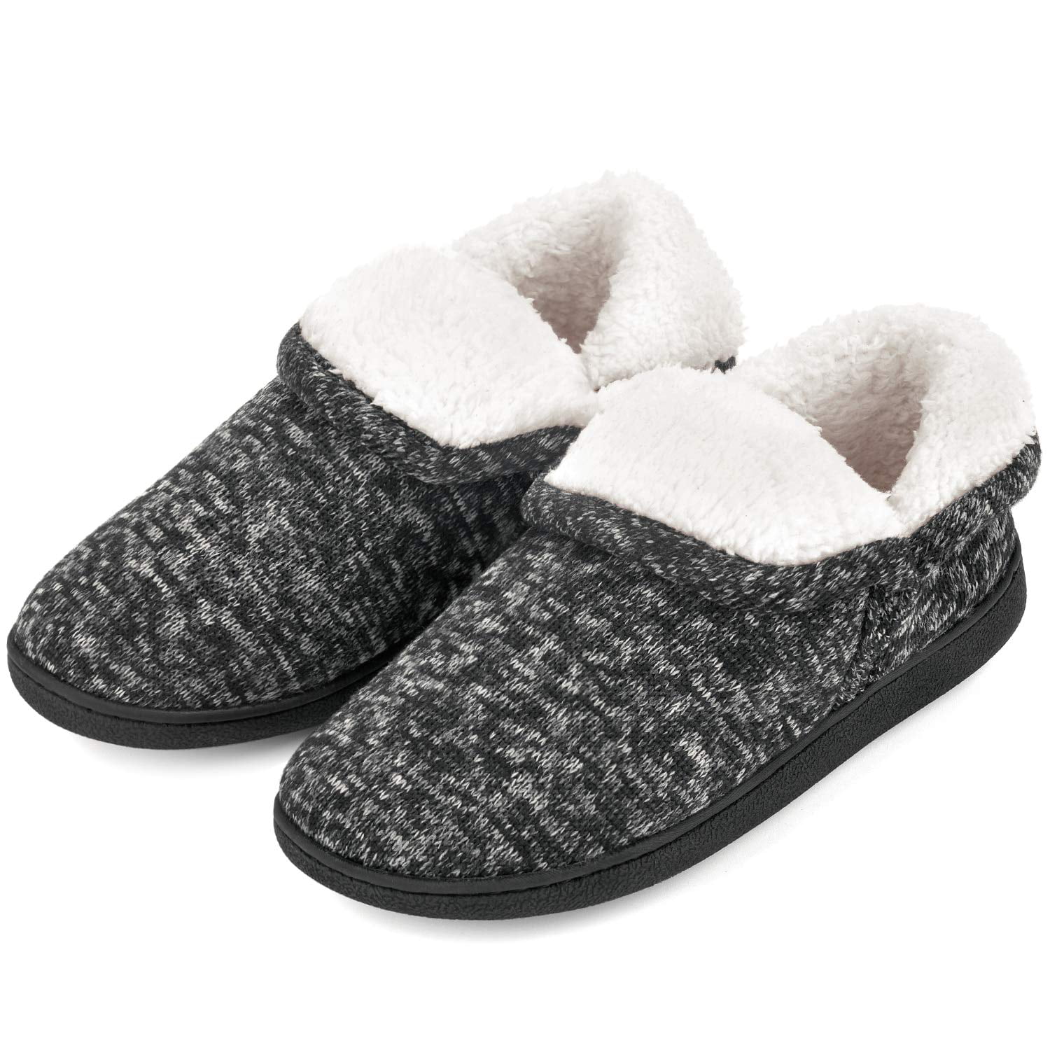 VONMAY - Women's Fuzzy Slippers Boots Memory Foam Booties House Shoes ...