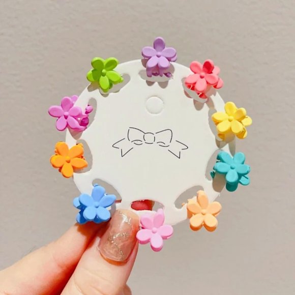 Mini Small hair clips hair clips flowers FLOWERS of FLOWERS Flowers Flowers