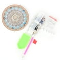 thumbnail image 1 of Luz de Noche con Pintura de Diamantes Nikou Pintura de Diamante de Mandala ZXD022, 1 of 11