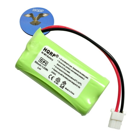 HQRP Phone Battery for VTech CS6124, CS6124-11, CS6124-2, CS6124-21, CS6114, CS6114-11, CS6114-2, CS6114-21, CS6309, CS6319, CS6319-2, CS6319-3, CS6319-4, CS6319-5 Cordless Telephone + HQRP Coaster