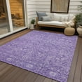 thumbnail image 6 of Addison Rugs Chantille Indoor/Outdoor Transitional Global Plum Washable Rectangle Rug, 9' x 12', 6 of 6