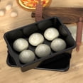 thumbnail image 5 of Aninhao 12 Pack Restaurant Bus Tubs with Lids, 13 L Black Utility Bus Box, 5 of 7