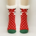 thumbnail image 2 of CYSFASHION Socks for Women Fall Fashion Must Haves Ruffle Socks Lightweight Cotton Casual Womens Socks Red, 2 of 5