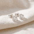 thumbnail image 2 of Pompeii F/SI1 2ct Lab Grown Diamond Martni Studs 14k Gold (F,SI1), 2 of 2