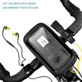 thumbnail image 2 of Bolsa impermeable para bicicleta, soporte para teléfono con bolsa impermeable para bicicleta con cubierta para pantalla táctil, teléfonos móviles de menos de 6,5" JM JM, 2 of 5