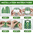 thumbnail image 4 of 16Pcs 3.1x2.4x4.3 Inch Mini Soccer Party Treat Boxes Green Soccer Cardboard Boxes Candy Cookies Gift Paper Box with Handles for Holiday Birthday Party Favor Decoration Soccer Party Supplies diy, 4 of 6