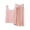 Pink, variant on Posijego Womens Plus Size Pajama Sets Capri Sleepwear Loungewear Summer Sleeveless Tank Tops Matching Lounge Sets for Women