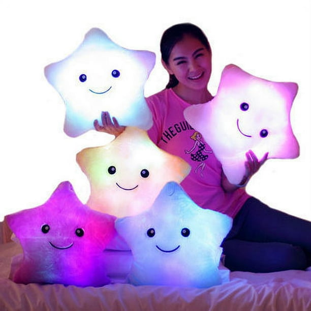 Light up glow sales pillow