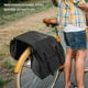 thumbnail image 5 of Eigraketly Bolsa trasera de doble cara para bicicleta, 2 en 1, bolsas para sillín de maletero, alforjas para asiento trasero, impermeable, para Ciclismo Negro, 5 of 6