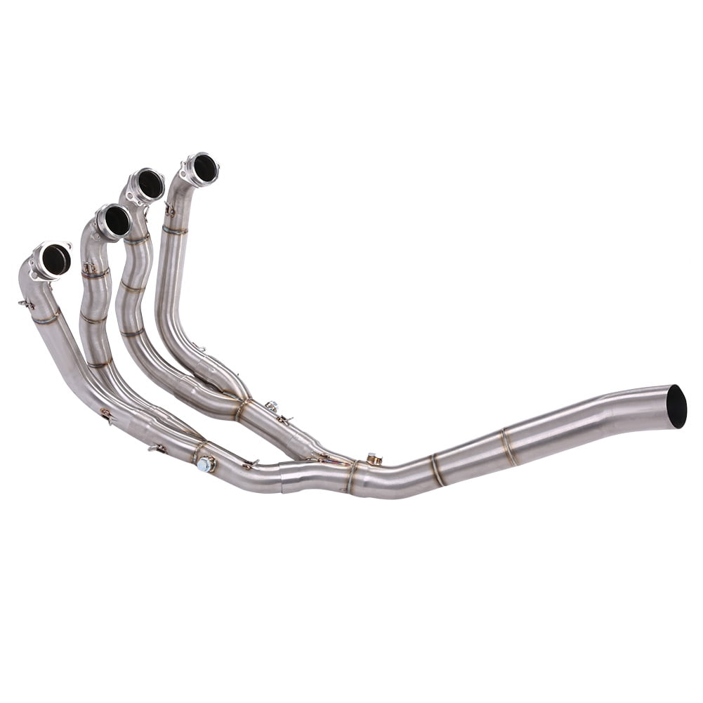 Exhaust Link Pipe, Stainless Steel Full Exhaust System Circle Round