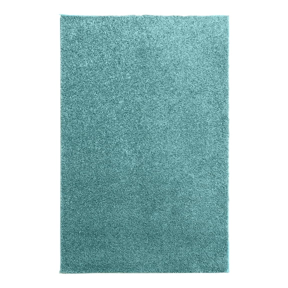 Koeckritz Rugs Crossing Aqua Soft & Colorful Indoor Area Rug, 3' x 12'