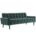 thumbnail image 2 of Modway Delve Velvet Upholstered Tufted Sofa, Multiple Colors, 2 of 4