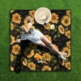 thumbnail image 5 of Extra Large Picnic Blankets Waterproof Foldable (80 "x 80") Beach Blanket Waterproof Sandproof,3-Layer Thicking Mat Outdoor Packable Camping Blanket, 5 of 6