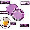 thumbnail image 3 of Wide Mouth Mason Jar Lids [16 Pack] For Ball, Kerr And - Ed Stora Lids For Mason Jars / Canning, 3 of 4