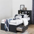 thumbnail image 4 of South Shore Aviron Mates 3-Drawer Storage Bed, Twin, Blueberry, 4 of 8