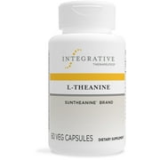 Integrative Therapeutics L-Theanine 200 mg - Suntheanine Brand L-Theanine - Promotes a Relaxed State & Healthy Stress Response* - Vegan and Gluten Free - 60 Capsules