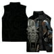 thumbnail image 5 of Chaqueta sin mangas con cremallera de invierno para hombre, chaqueta con estampado 3D de animales, ropa Y2K, ropa deportiva informal de calle para hombre, 5 of 5