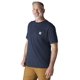 thumbnail image 1 of Camiseta Carhartt de manga corta, gruesa, con bolsillo, azul marino, 1 of 6