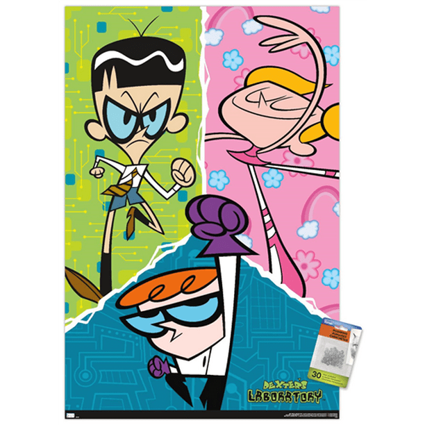 Dexter's Laboratory - Group Wall Poster with Pushpins, Dexter's Laboratory - Group Wall Poster with Pushpins,