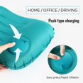 thumbnail image 3 of Camping Inflatable Pillow, Beach Cushion Inflatable Beach Pillow, Ultralight Travel Cushion Inflatable Pillow, Neck Pillow/Lumbar Pillow, 3 of 4