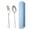🎈Pink_Base#512, variant on Portable Stainless Steel Fork and Spoon Travel Cutlery Set with Case for Camping Hiking and Outdoor Picnic