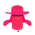 thumbnail image 1 of Été Voyage en Plein Air Pêche Pêcheur Cou UV Protection Solaire Chapeau à Rabat, 1 of 6